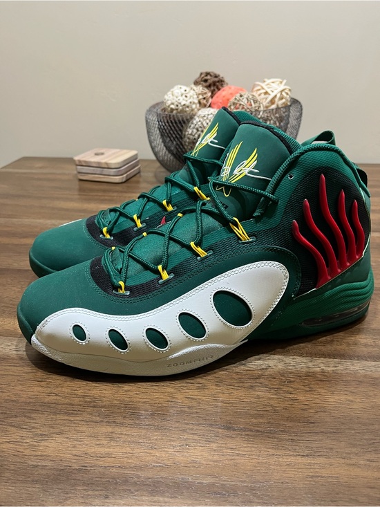 Nike Other - Nike Air Zoom Sonic Flight Gary Payton Seattle SuperSonics Colorway Green SZ 13